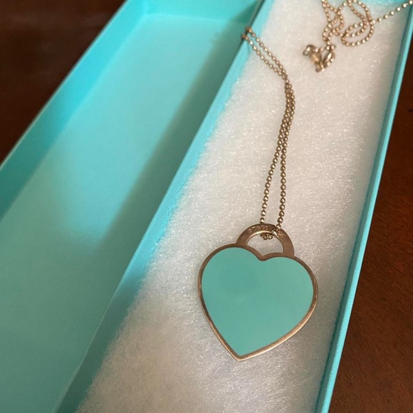 Retired Return To Tiffany Heart Pendant XL - Picture 2 of 4